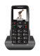  EVOLVEO EasyPhone, mobilní telefon pro seniory s nabíjecím stojánkem (černá barva)