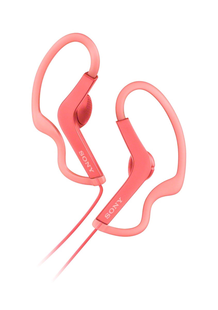 Sluchátka SONY Sluchátka ACTIVE MDR-AS210P růžová