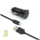  Set autonabíječky FIXED s USB výstupem a USB/micro USB kabelu, 1 metr, 12W, černá