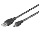  PremiumCord Kabel USB 2.0, A-B mini, 5pinů, 20cm