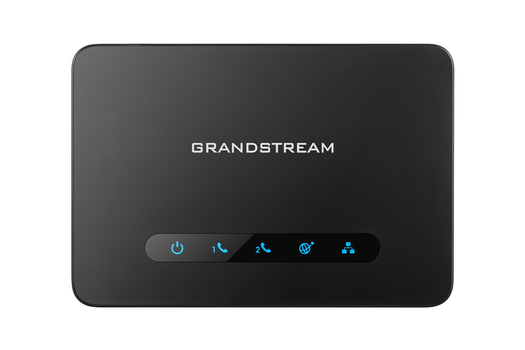 Grandstream HT812 (ATA), 2x FXS, 2 SIP účty, 1x Gbit LAN, NAT router, 3-cestná konf., auto-provisi.