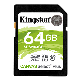  Kingston Canvas Select Plus U1/SDXC/64GB/100MBps/UHS-I U1 / Class 10