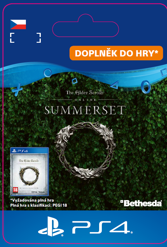 ESD CZ PS4 - The Elder Scrolls® Online: Summerset™ Upgrade