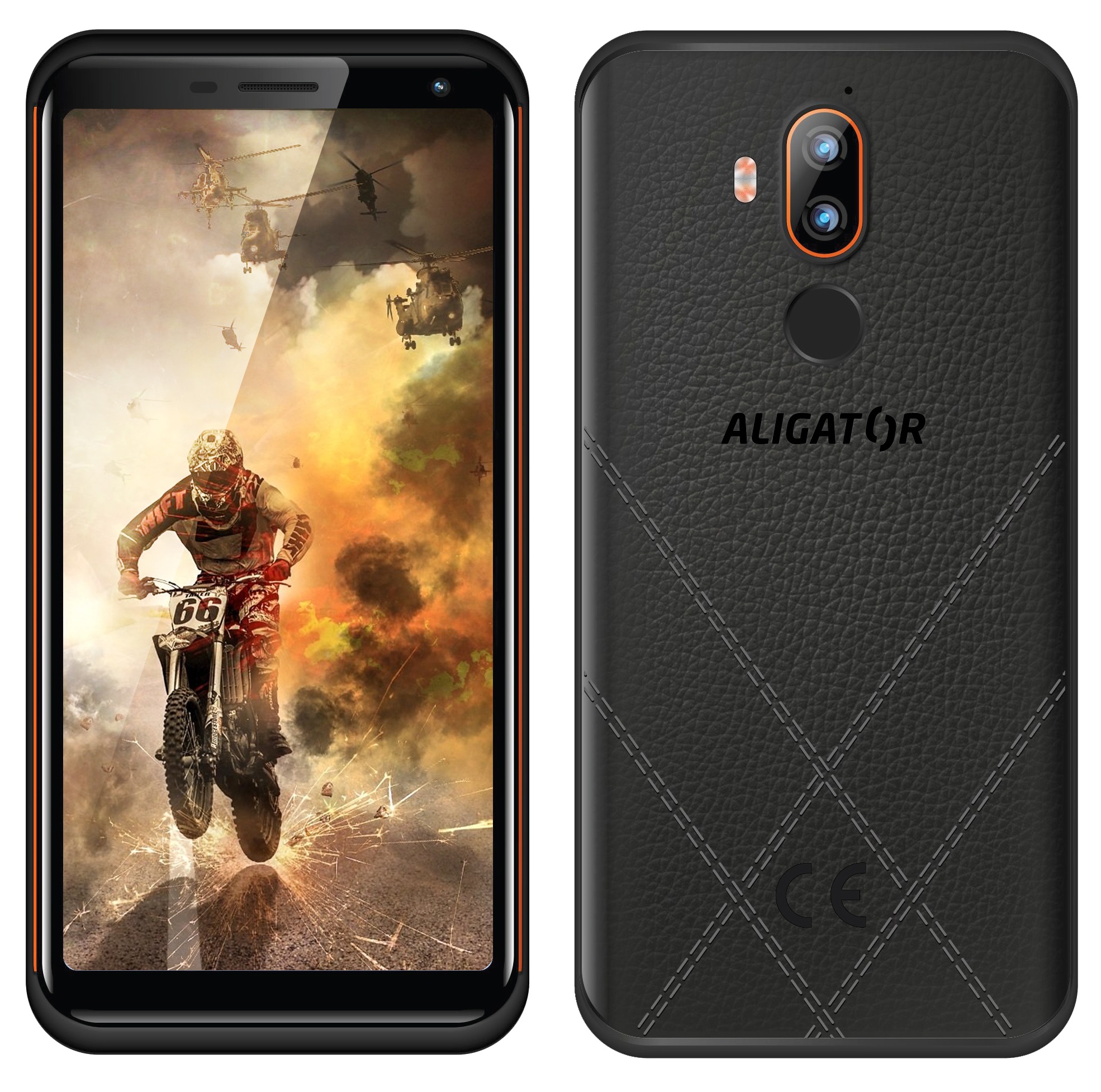 ALIGATOR RX800 eXtremo 64GB černo-oranžový