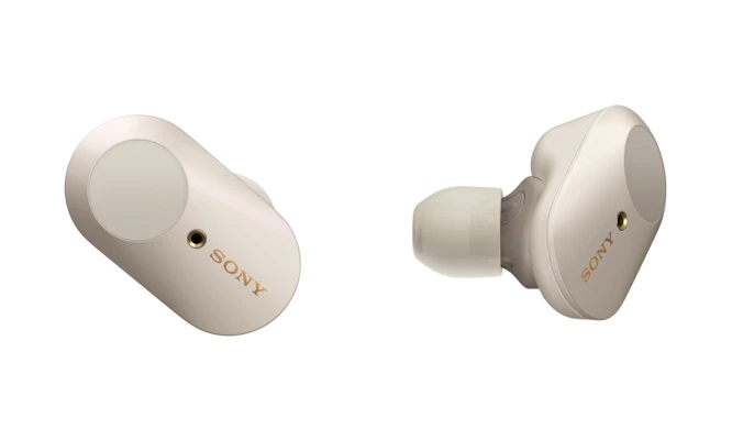 Sluchátka SONY sluchátka WF-1000XM3 bezdrátová, stříbrná