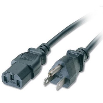 PremiumCord Kabel síťový k počítači 2m s USA zástrčkou
