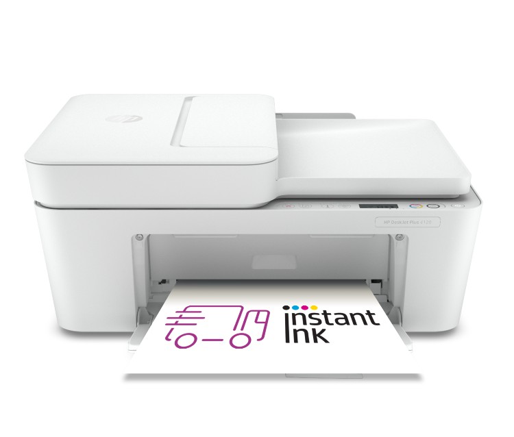 Tiskárna HP DeskJet Plus 4120 All-in-One + služba HP Instant Ink