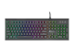  Genesis herní hybridní klávesnice THOR 210/RGB/Drátová USB/CZ/SK layout/Černá