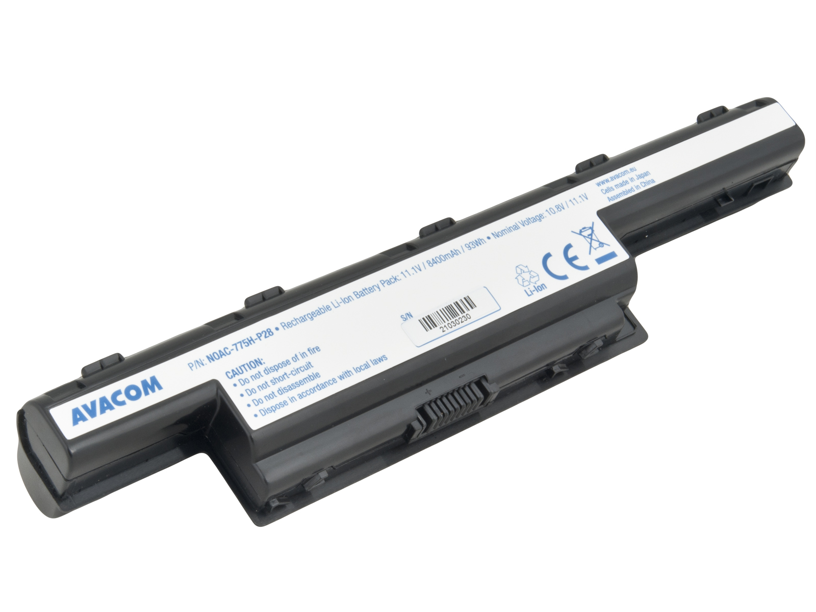 Baterie AVACOM pro Acer Aspire 7750/5750, TravelMate 7740 Li-Ion 11,1V 8400mAh