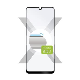  Ochranné tvrzené sklo FIXED Full-Cover pro Samsung Galaxy A22, lepení přes celý displej, černé