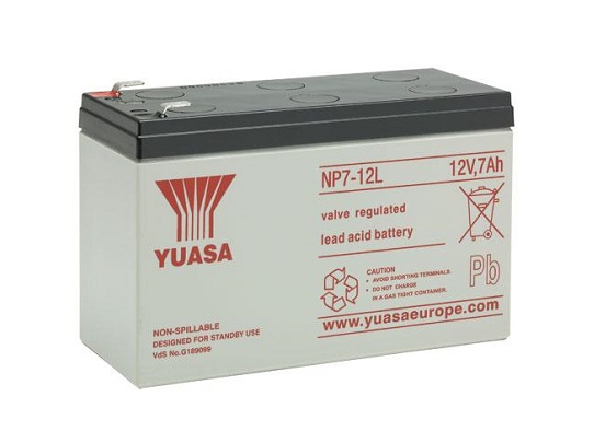 Baterie pro UPS - YUASA NP7-12L (12V/7Ah/faston F2)