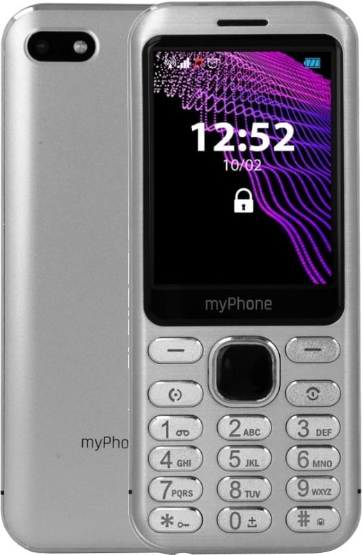 Telefon myPhone Maestro stříbrný