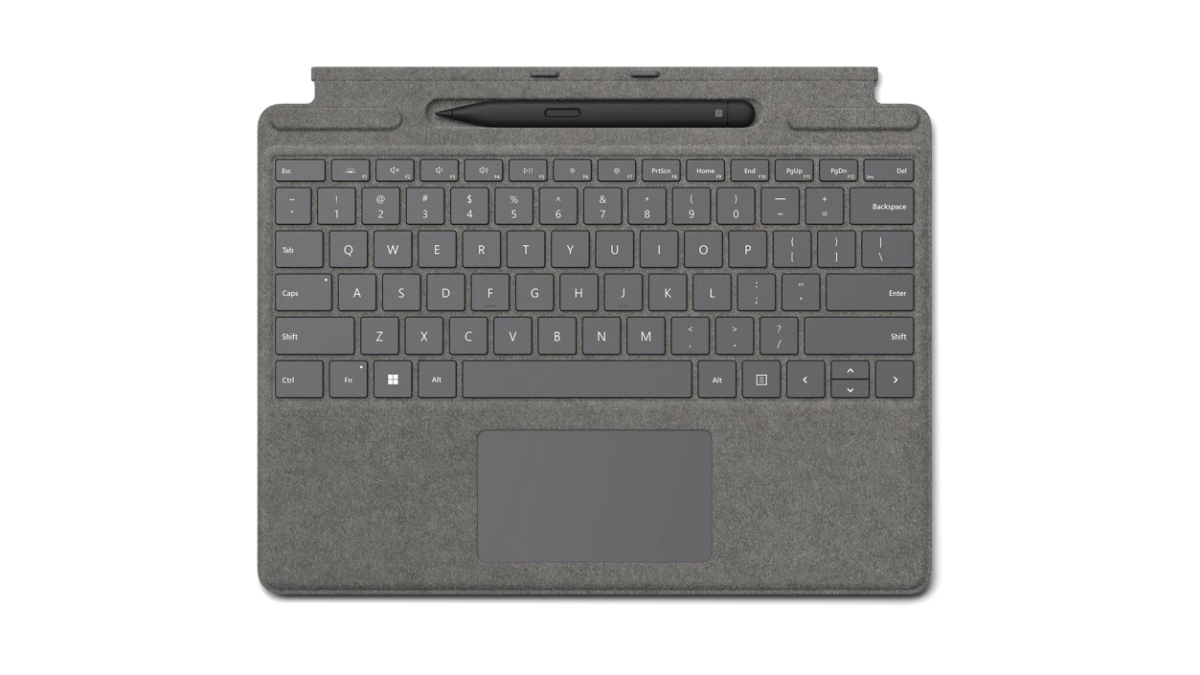 Microsoft Surface Pro Signature Keyboard + Slim Pen 2 Bundle (Platinum), CZ&SK