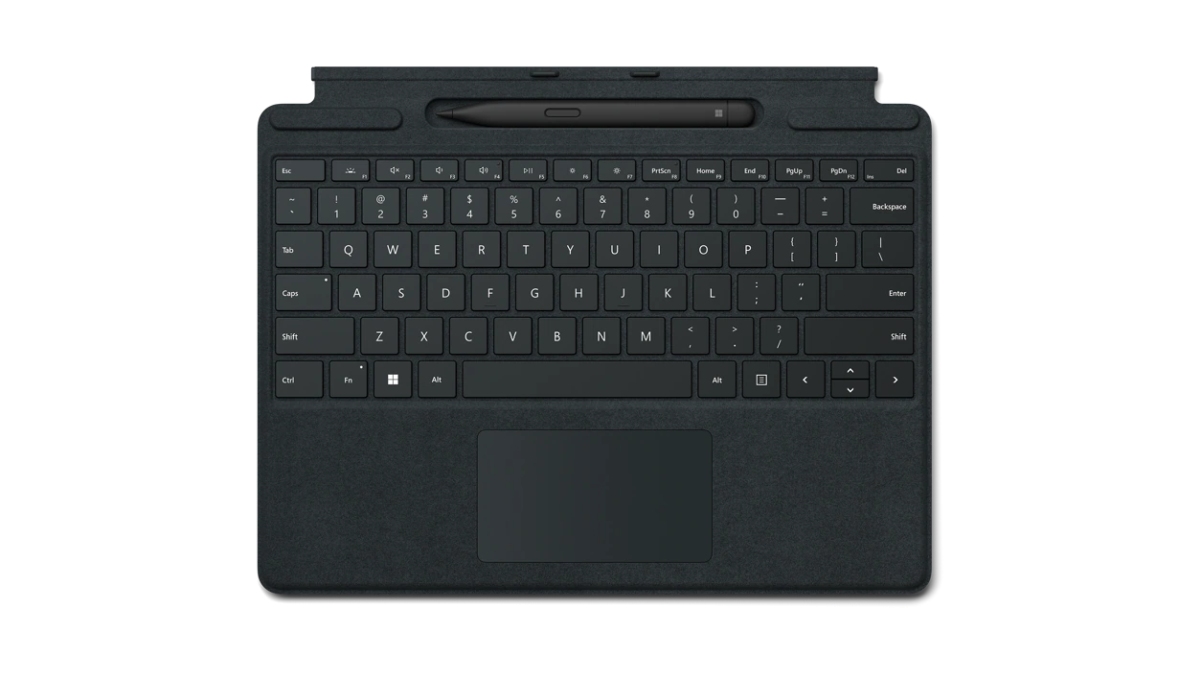Microsoft Surface Pro Signature Keyboard + Slim Pen 2 Bundle (Black), CZ&SK (potisk)