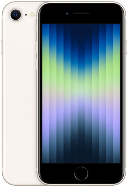 Apple iPhone SE/2022/64GB/Hvězdně bílý (ROZBALENO)