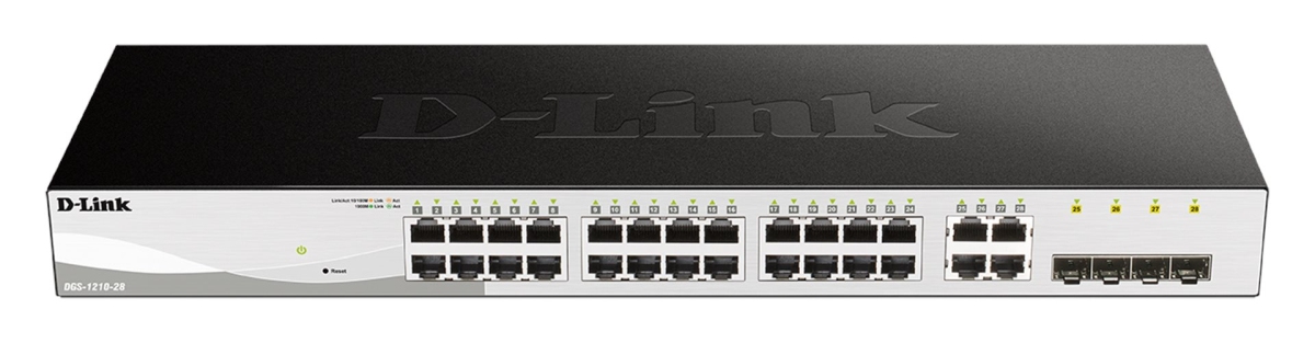 D-Link DGS-1210-28 L2/L3 Smart+ switch