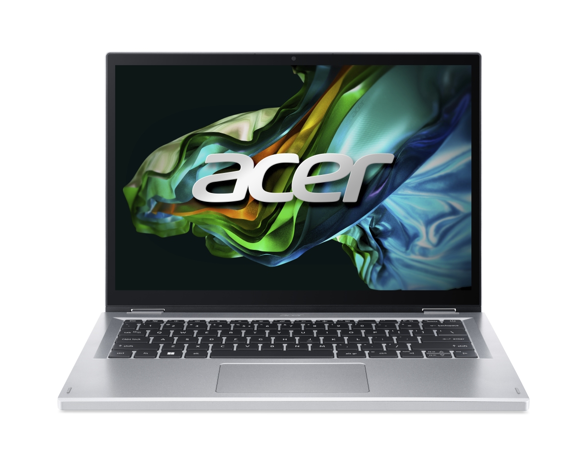 Acer Aspire 3/Spin 14/i3-N305/14"/WUXGA/T/8GB/512GB SSD/UHD Xe/W11H/Silver/2R