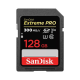  SanDisk  Extreme PRO/SDXC/128GB/300MBps/UHS-II U3 / Class 10/Černá