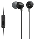  SONY sluchátka MDR-EX15AP, handsfree, černé