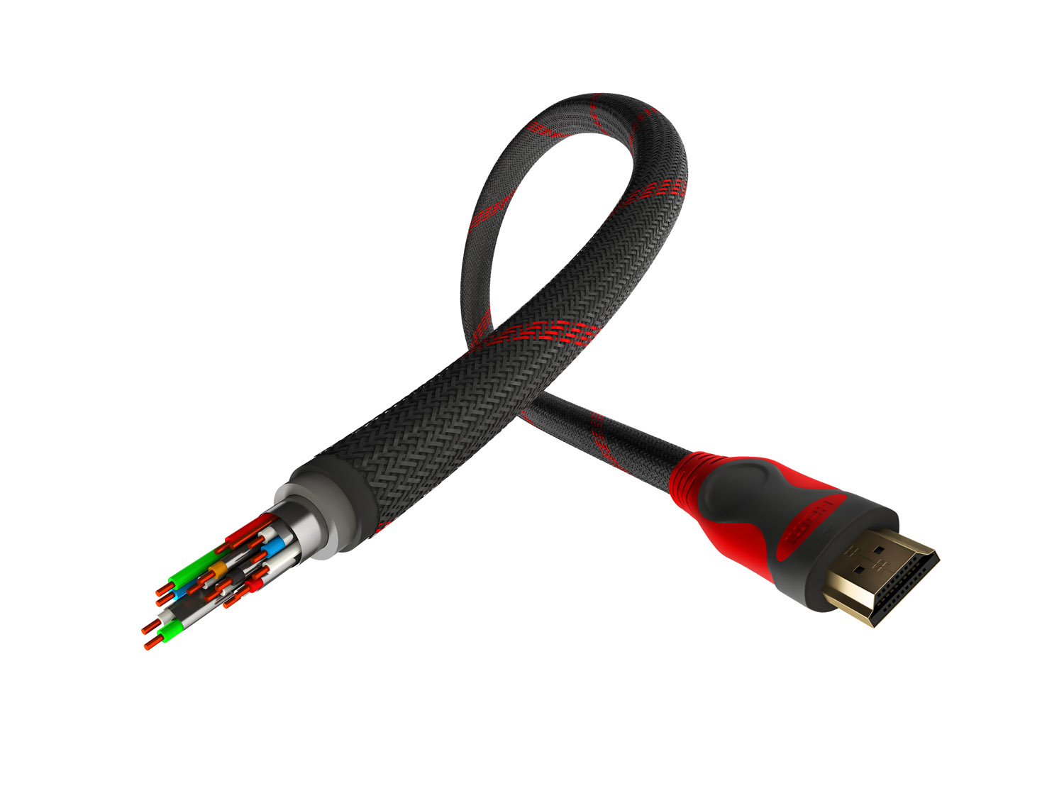 Levně GENESIS Prémiový HDMI kabel pro PS4/PS3 1,8m