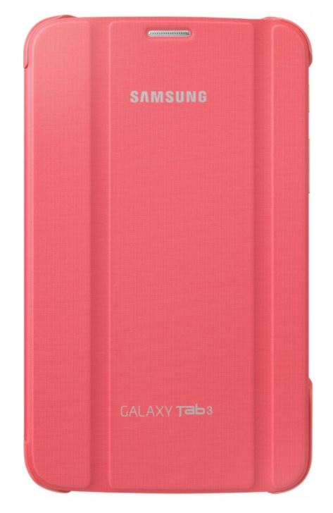 Samsung polohovací pouzdro pro Tab 3 7", růžová