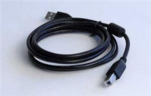 Kabel CABLEXPERT USB A-B 1,8m 2.0 HQ s ferritovým jádrem