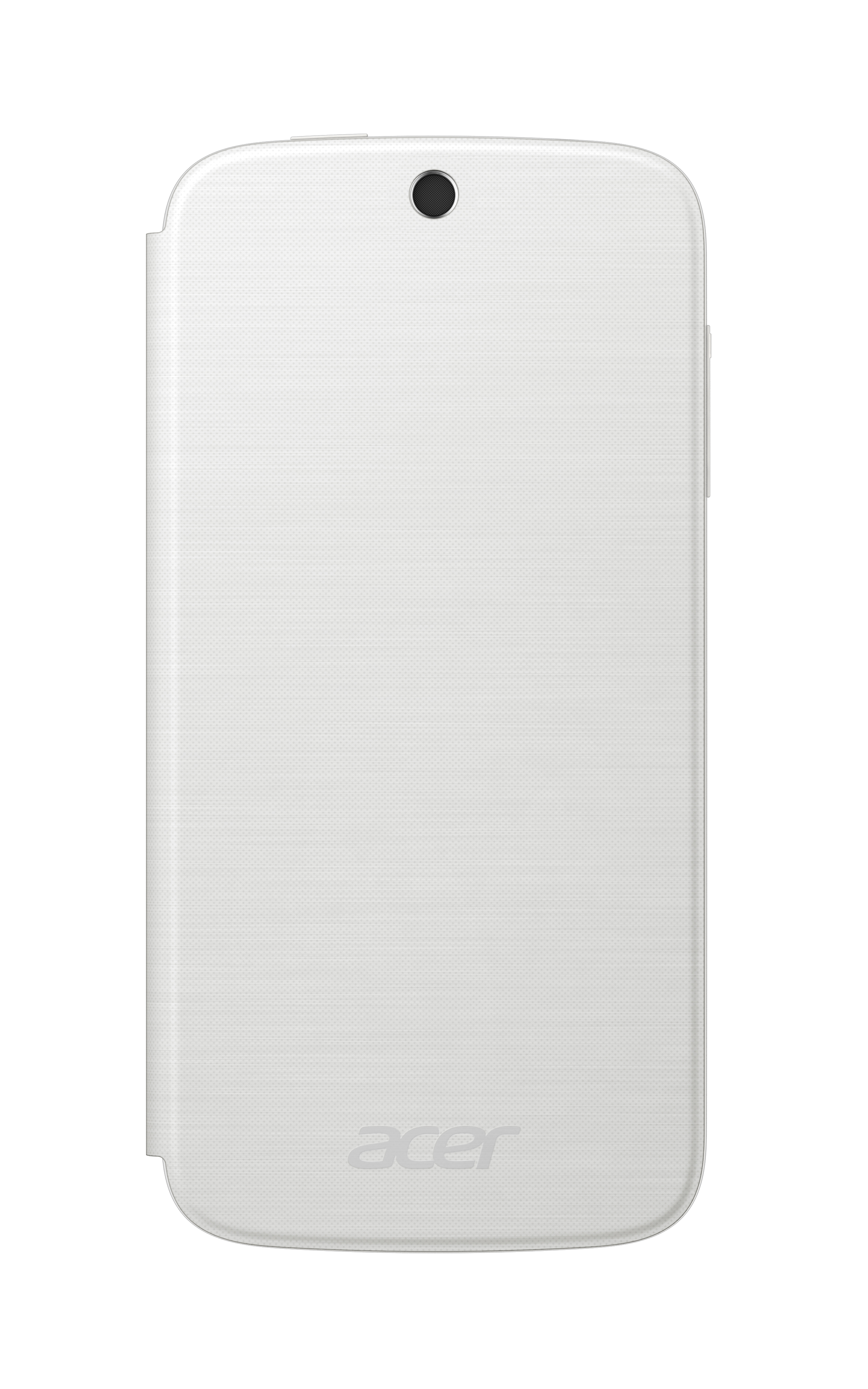 Flip cover pro telefon Acer Z330, bílý