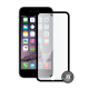  Screenshield™ APPLE iPhone 6/6S Tempered Glass protection display (full COVER black metalic frame)