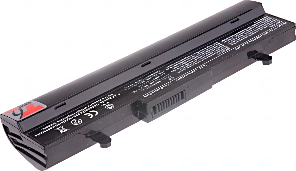 Baterie T6 Power Asus Eee PC 1001, 1005, 1101H, R105, 5200mAh, 56Wh, 6cell, black