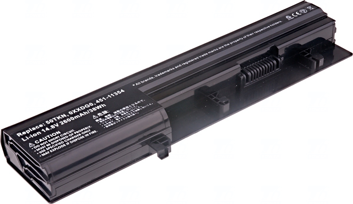 Baterie T6 Power Dell Vostro 3300, 3350 serie, 2600mAh, 38Wh, 4cell