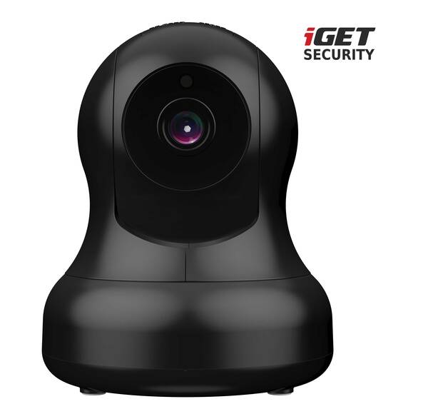 iGET SECURITY EP15 - WiFi rotačn&#237; IP FullHD 1080p kamera,nočn&#237; LED,microSD, pro alarmy iGET M4 a M5