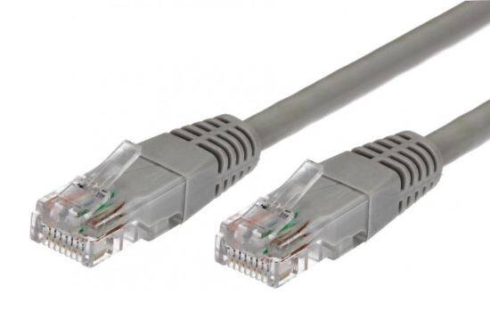TB Touch Patch kabel, UTP, RJ45, cat6, 1m, šed&#253;