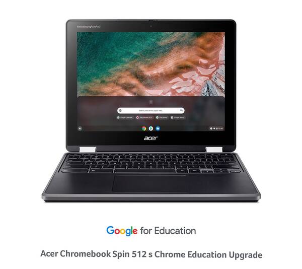Acer Chromebook/Spin 512/N6000/12&quot;/1366x912/T/4GB/64GB eMMC/UHD/Chrome EDU/Black/2R