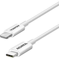 ADATA kabel USB-C na Lightning b&#237;l&#253;