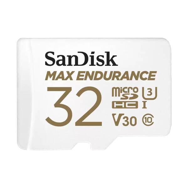 SanDisk Max Endurance/micro SDHC/32GB/100MBps/UHS-I U3 / Class 10/+ Adapt&#233;r