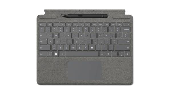 Microsoft Surface Pro Signature Keyboard + Slim Pen 2 Bundle (Platinum), CZ&amp;SK