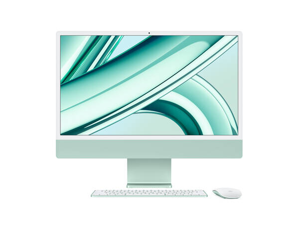 Apple iMac 24/23,5&quot;/4480 x 2520/M3/8GB/256GB SSD/M3/Sonoma/Green/1R