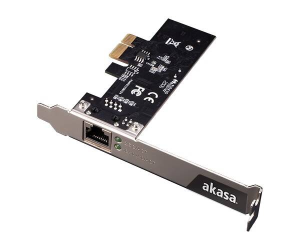 AKASA 2.5 Gigabit PCIe s&#237;ťov&#225; karta
