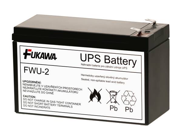 Baterie RBC2 pro UPS - FUKAWA-FWU2 n&#225;hrada za RBC2