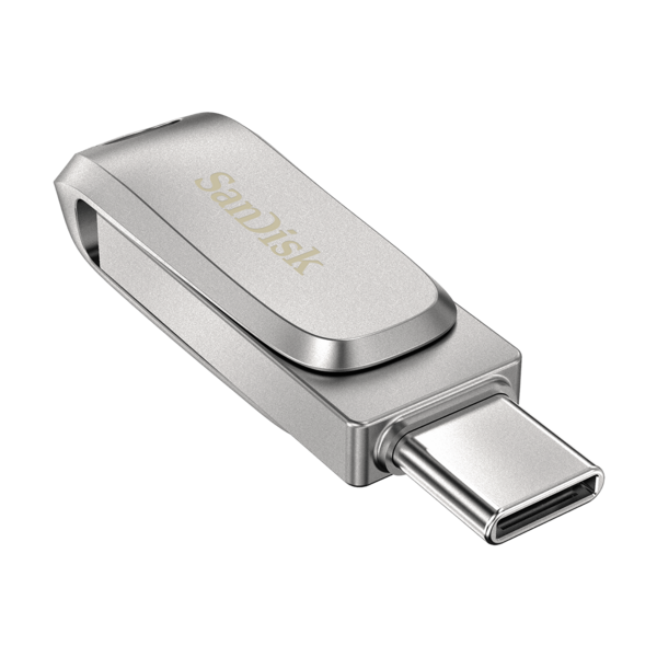 SanDisk Ultra Dual Drive Luxe/32GB/150MBps/USB 3.1/USB-A + USB-C/Stř&#237;brn&#225;