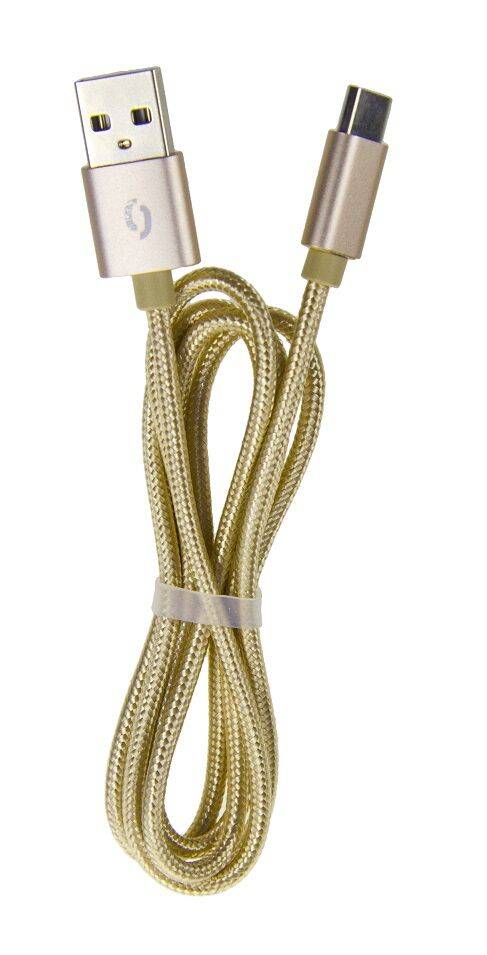 ALIGATOR datov&#253; kabel TUBA 2A Micro USB zlat&#253;