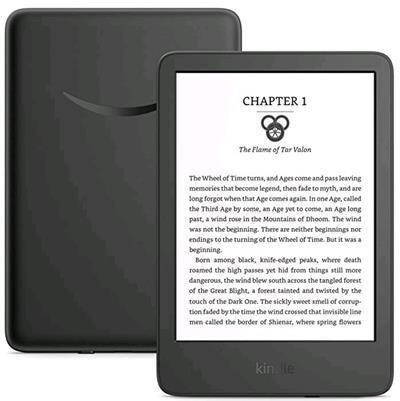 E-book AMAZON KINDLE TOUCH 2022, 16GB, SPECIAL OFFERS, čern&#253;