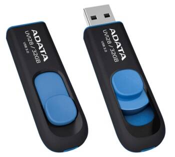 ADATA UV128/32GB/40MBps/USB 3.0/USB-A/Modr&#225;