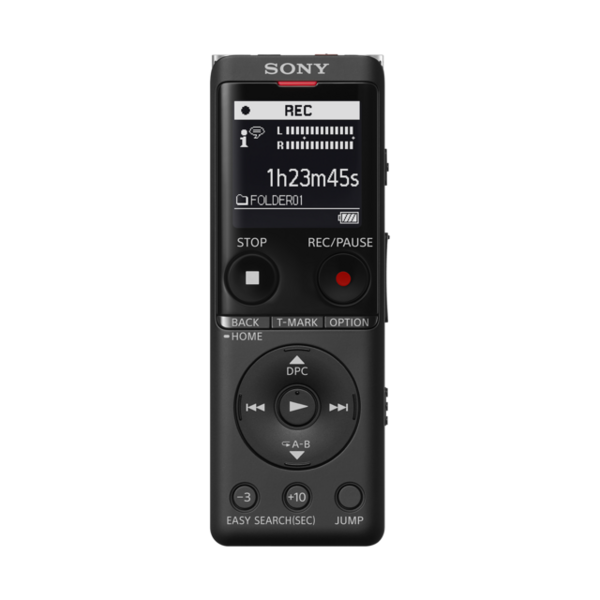 Sony dig. diktafon ICD-UX570,čern&#253;,4GB,USB