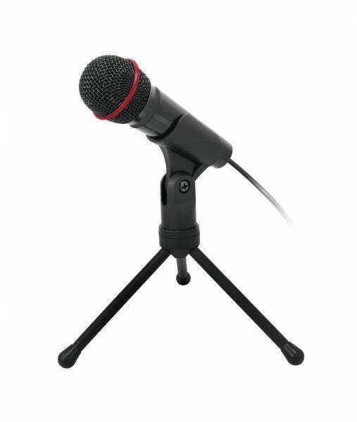 Stoln&#237; mikrofon C-TECH MIC-01, 3,5&quot; stereo jack, 2.5m