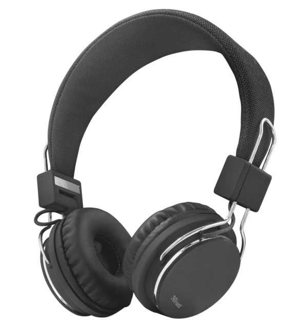 n&#225;hlavn&#237; sada TRUST Ziva Foldable Headphone- black