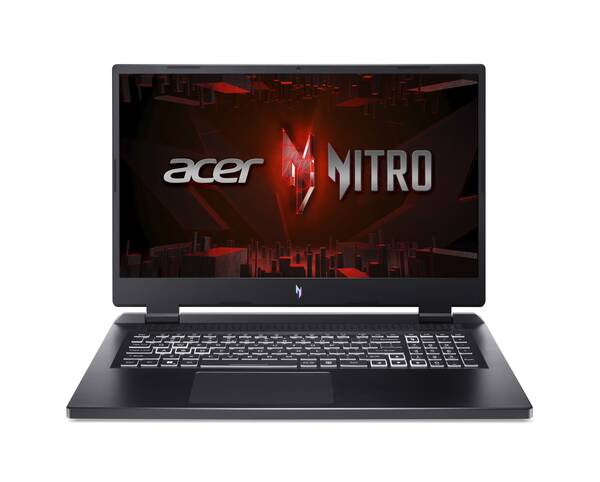 Acer Nitro 17/AN17-41/R5-7535HS/17,3&quot;/QHD/16GB/1TB SSD/RTX 4050/W11H/Black/2R