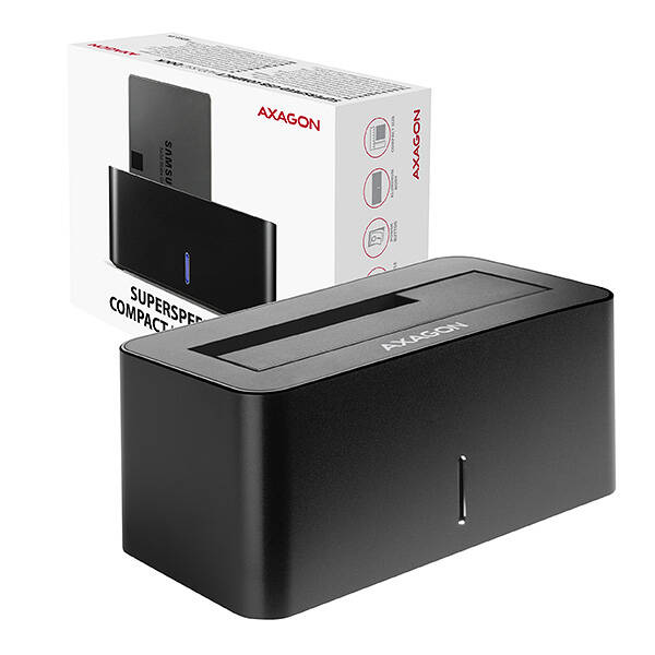 AXAGON ADSA-SN, USB 3.2 Gen1 - SATA 6G, 2.5&quot;/3.5&quot; HDD/SSD dokovac&#237; stanice