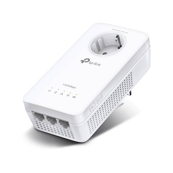 TP-Link TL-WPA8631P AV1300 Gb průchoz&#237; AC1200 Powerline WiFi Extender (1ks)
