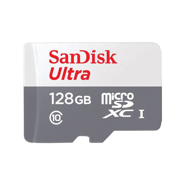 SanDisk Ultra/micro SDXC/128GB/100MBps/UHS-I U1 / Class 10/+ Adapt&#233;r
